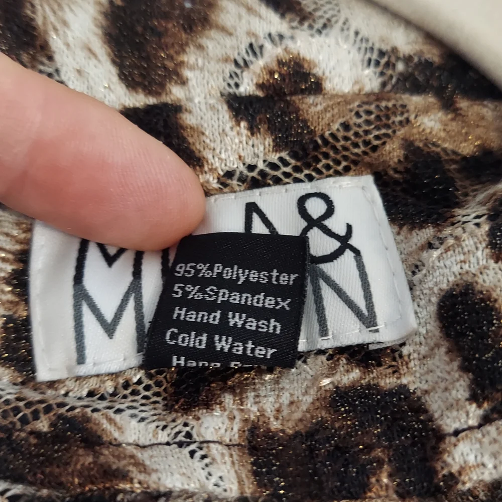 Leopard Print Jacket in Brown and Black - Picture 6 of 6